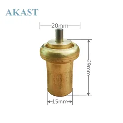 Thermostat Valve Core Used in Liutech Screw Air Compressor Opening Temperature Degree 70-80 C