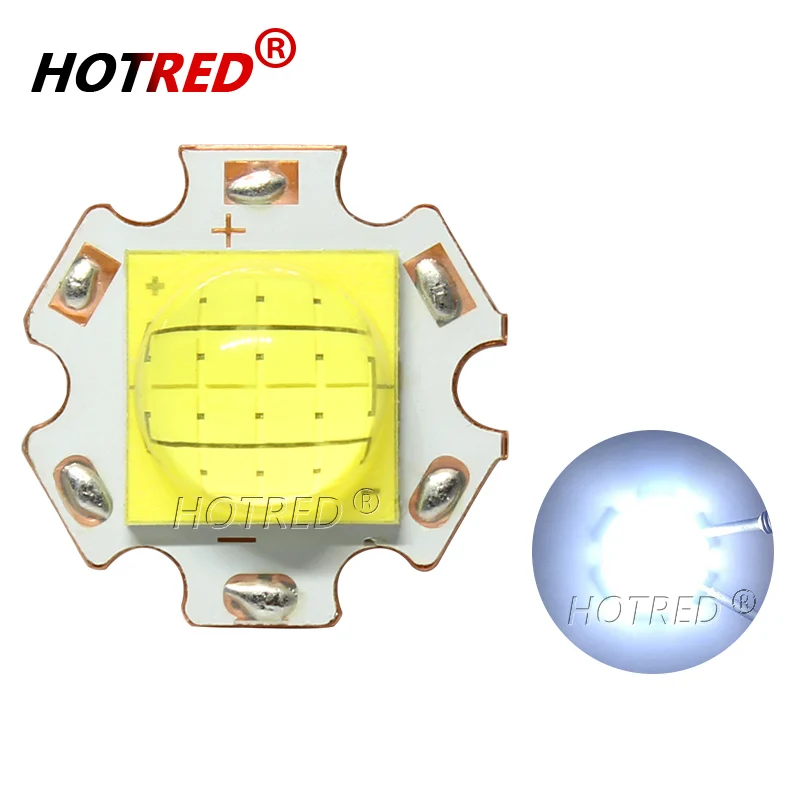 1PCS Epistar High Power 72W XHP110 LED 6V/24V Emitter Diode DIY for Flashlight Bicycle car fishing light searchlight Cold White