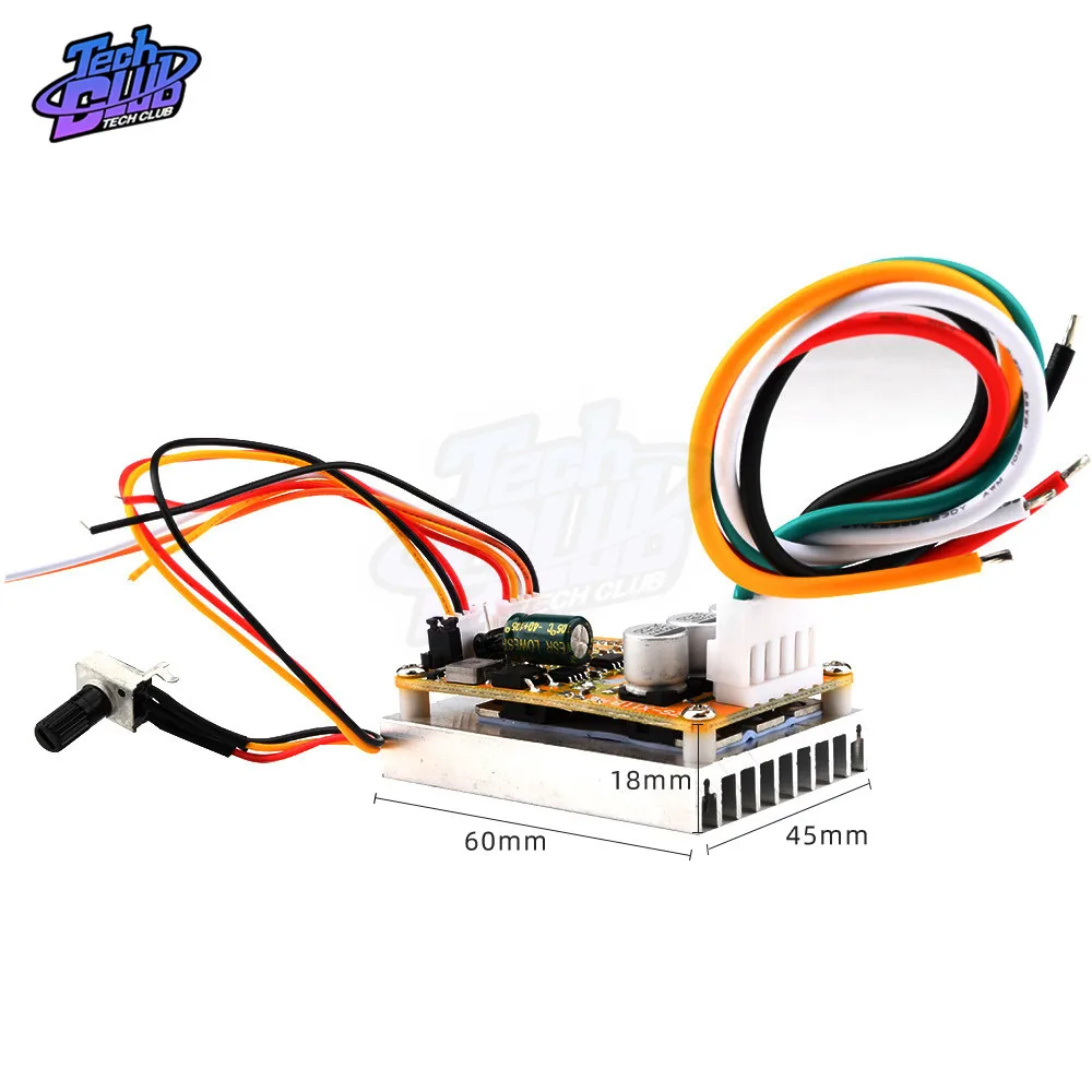 5-36V 350W BLDC  Three-Phase DC Brushless Controller Sensorless Brushless Motor Driver With Hall Motor Dropship