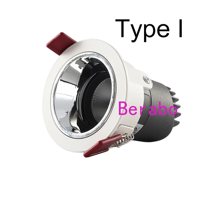 LED Downlight 12W 18W 30W Runde Einbauleuchte AC110V220V Unten Licht Wohnkultur Schlafzimmer Küche Innen spot Beleuchtung – Detail 8