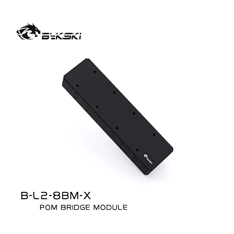 Bykski B-L2-8BM-X Multi Video Graphics Card GPU Connector Parallel Easy Build 8 Cards Combined G1/4