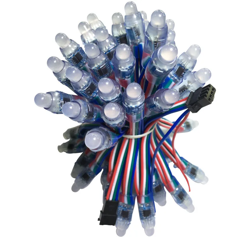 Nearcam Waterdichte IP68 Full Color Licht Blootgesteld String 12v5vRGB Full Color Licht Blootgesteld String Pixel Licht Reclame