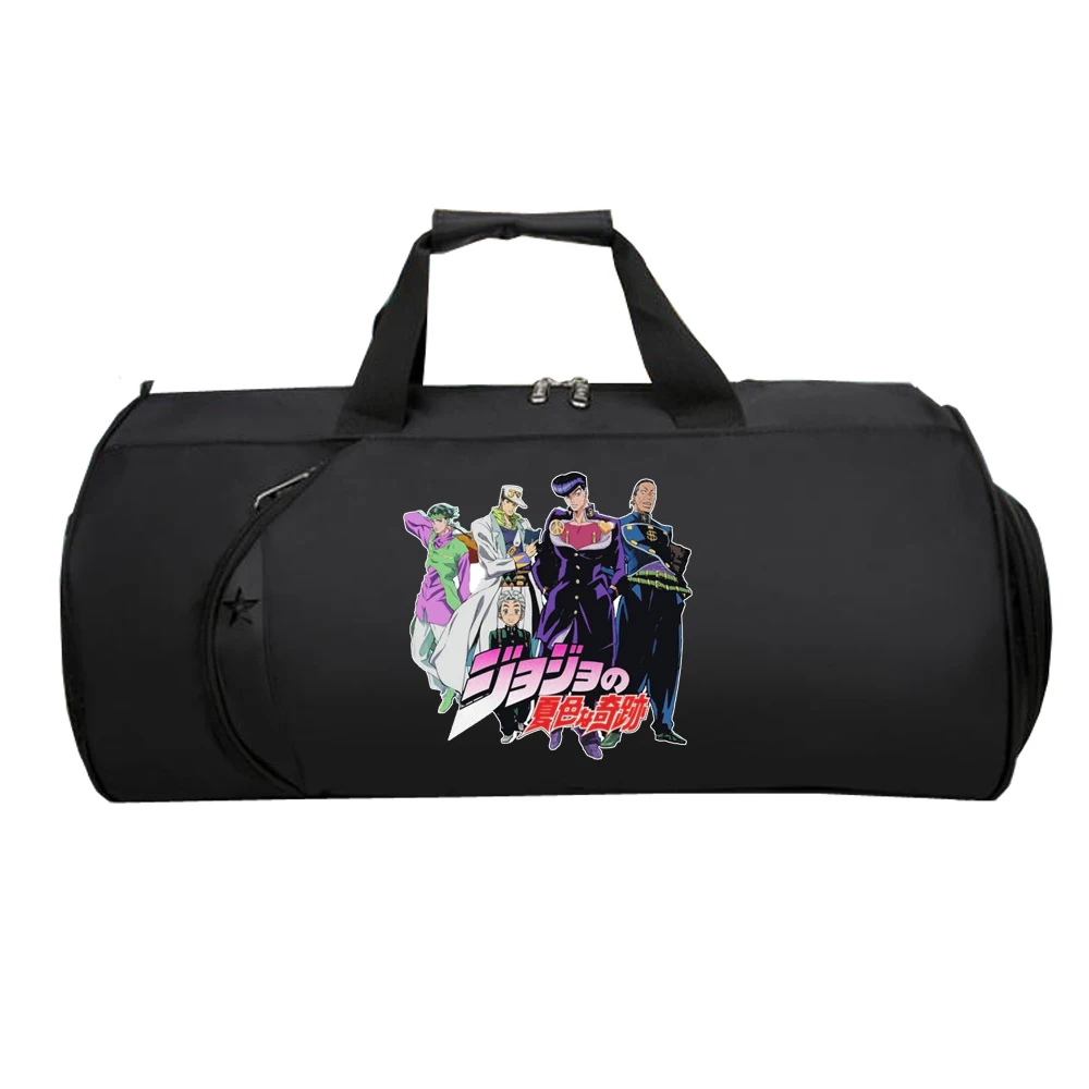 JoJo's Bizarre Adventure Travel Bag Men Women Hand duffel Travel luggage Package teenagers Multifunctional Large Capacity bags