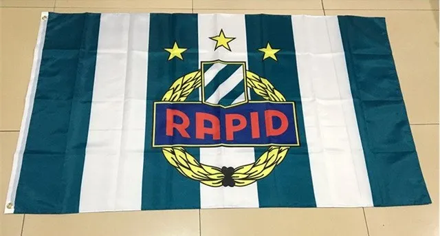 ELECTION 90x150cm  Austria Rapid  Vienna flag FC Size  for Christmas Decorations