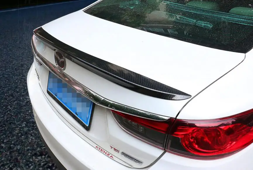 High Quality ABS Car Rear Wing Trunk Lip Spoilers For Mazda 6 Atenza 2014.2015.2016.2017