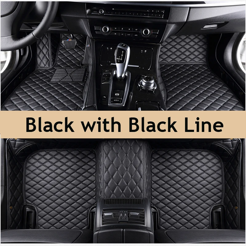 

Leather Custom 5 Seat Car Floor Mat for BMW 3 Series bmw 5 Series 2000-2019 Carpet Covers Car Acccessories Rugs Car Mats