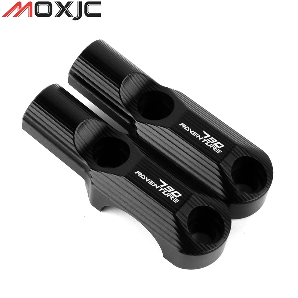 

CNC Aluminum Motorcycle Handlebar Master Cylinder Mirror Adapter for KTM 790 Adventure 790 Adventure R 2019-2021