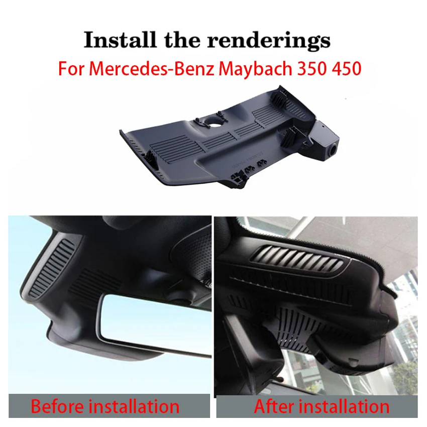 Driving Recorder Car Wifi Dvr Camera DashCam For Mercedes-Benz Maybach 350 450 2018 2019 Car Dash Cam Video Recorder HD 1080P