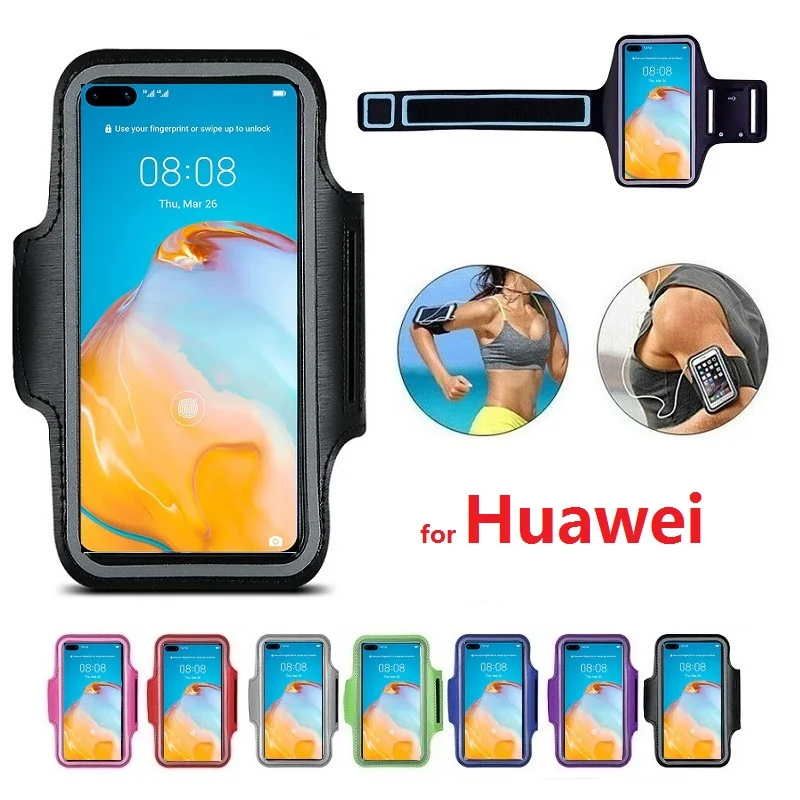 Gym Bracelet Sport Running Arm band Case for Huawei P40 Pro P20 P30 Pro P10 P9 P8 Lite 2017 Y9s Y8p Nova 5T P Smart 2019 Z Case