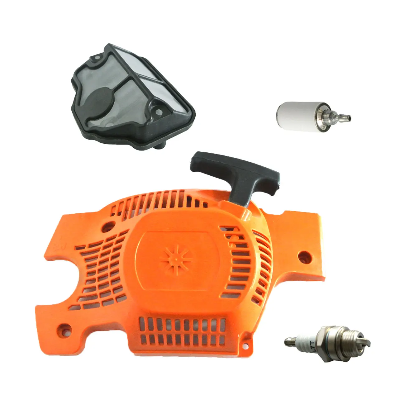 Avviamento a strappo e filtro aria combustibile per motosega Husqvarna 137 141 142