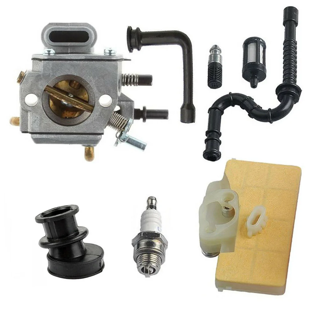 Carburador para 029 039 MS290 MS310 MS390 Carb Kit de filtro de óleo combustível de ar Carburador para Carb Trimer