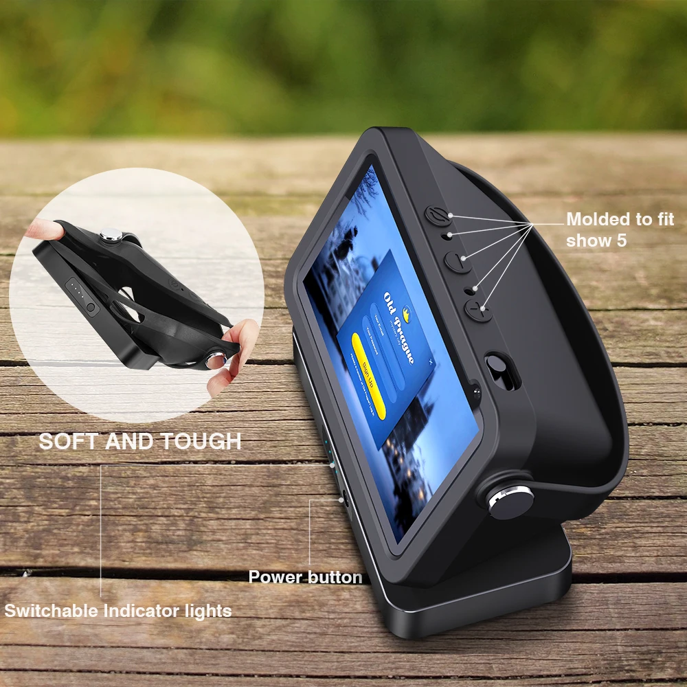 Base batteria Liboer per Echo Show 5 1st/2ndBattery base Alexa Smart Display Speaker 10000mAh carica portatile per Echo show 5