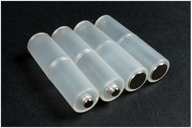 1000pcs/lot MasterFire Plastic AAA to AA Size Cell Battery Converter Adapter Adaptor Batteries Holder Case Container Switcher