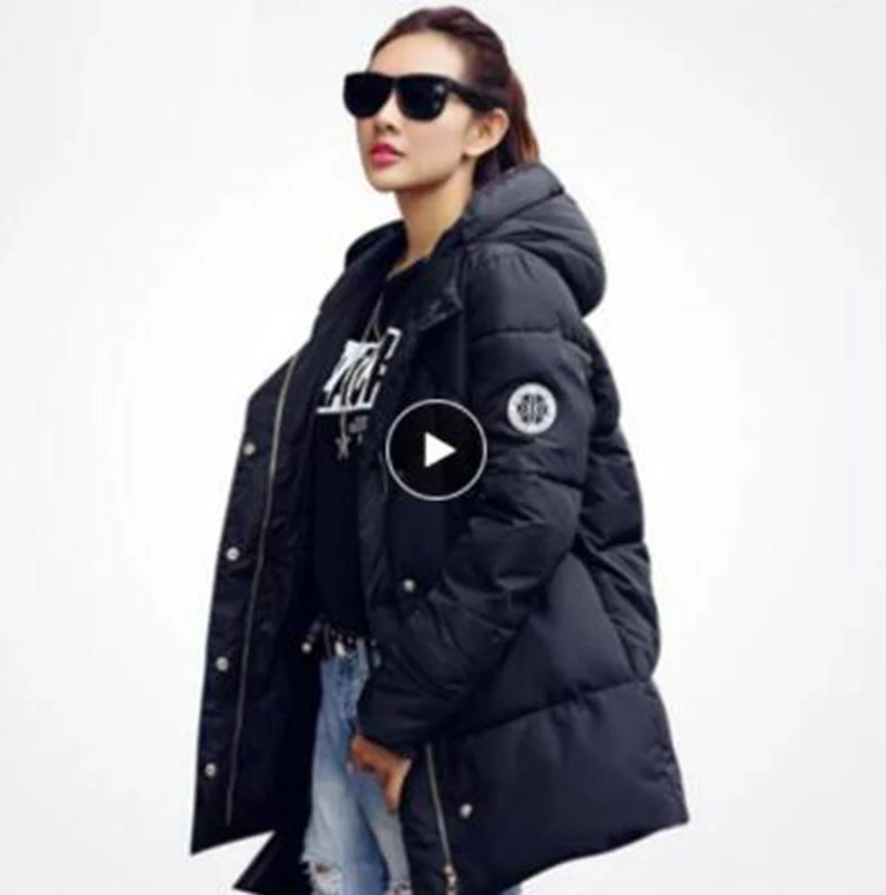 Brieuces 2022 wadded jacket female new winter jacket women down cotton jacket slim parkas ladies winter coat