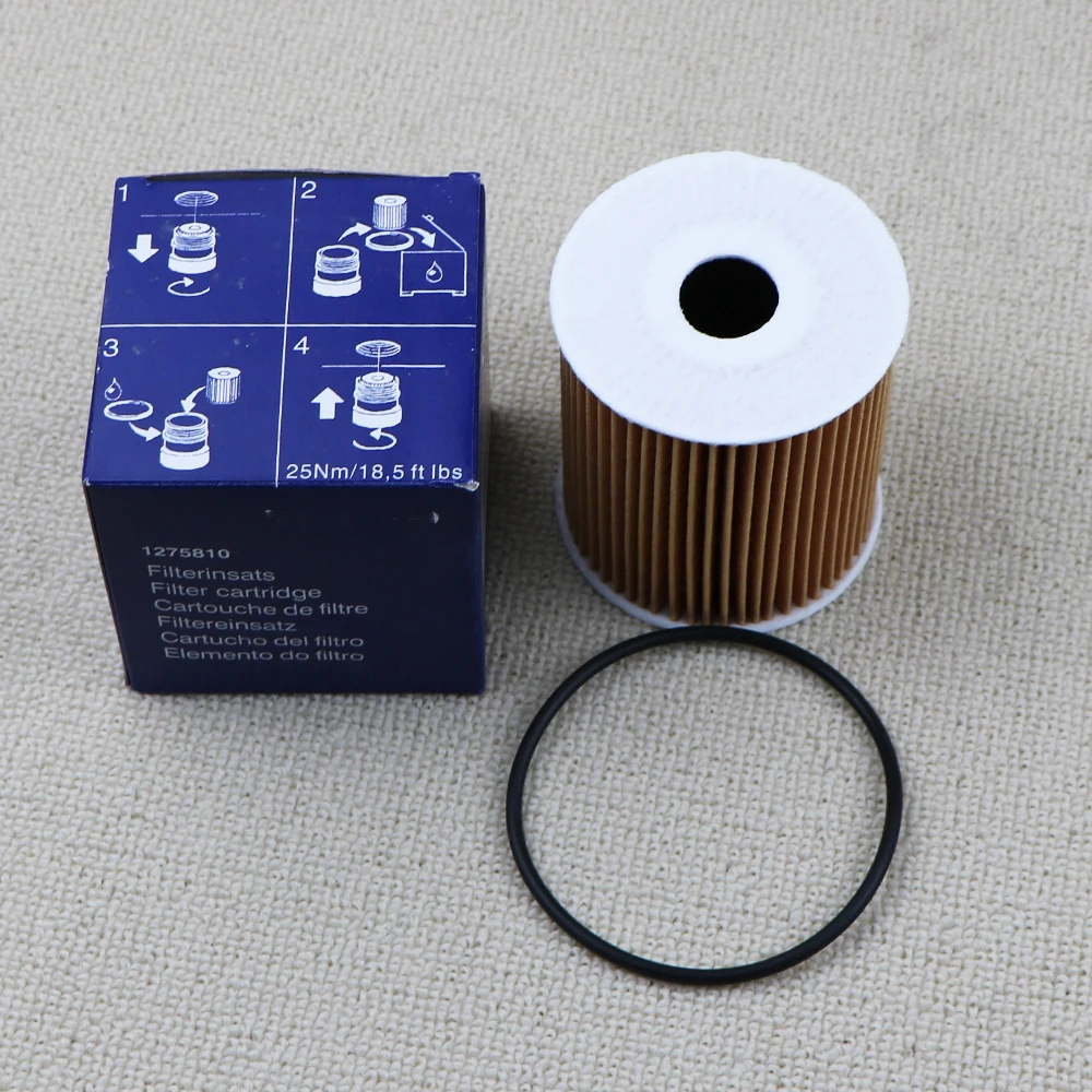 1275810 Car Oil Filter Paper Element Washer for Volvo XC70 XC90 XC60 V70 V40 S80 S70 S60 2000-2009 1275810