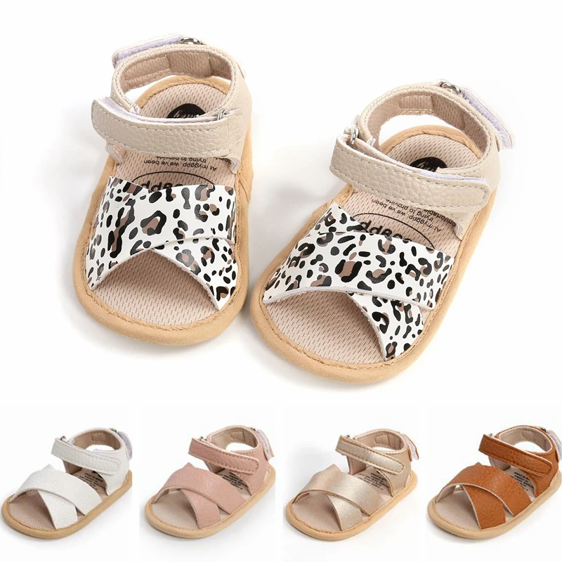 Summer Roman Baby Sandals Toddler Infant Kids Baby Girls Summer Princess Shoes Open Toe Sandals Baby Prewalker