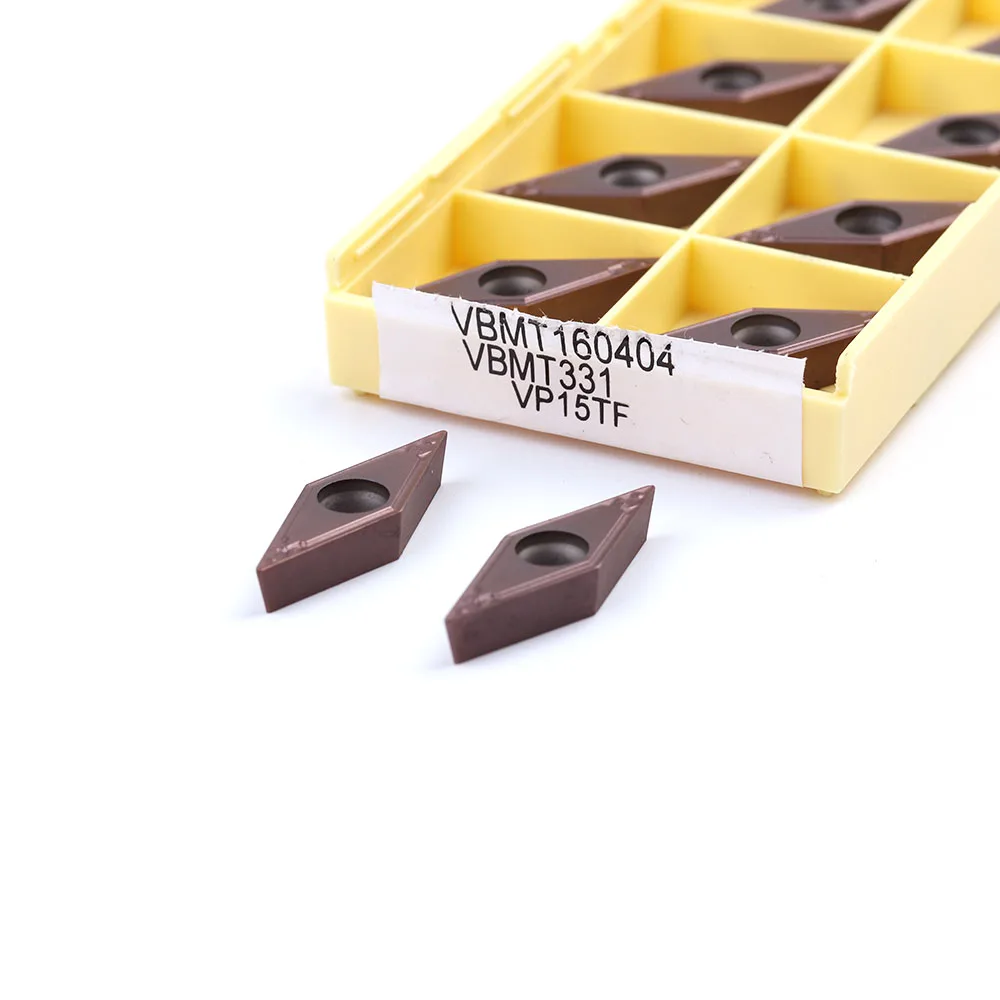 10pcs VBMT160408 VBMT160404 VP15TF UE6020 US735 Original Carbide Insert Tool metal turning tool CNC lathe cutter tools