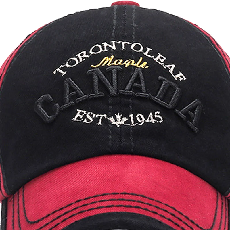 Gorras Brand Canada Flag Men fishing Baseball Cap Of Canada Hat Girls Snapback Bone Adjustable Women Baseball Hat Snapback Hat