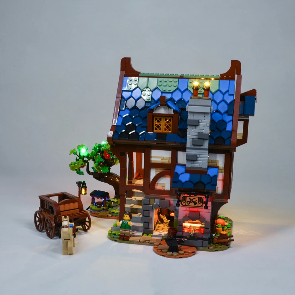 

LED Lighting Kit for 21325 Medieval Blacksmith Building Bricks Toys Set Not Including Module