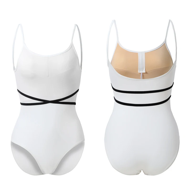 Leotard Ballet adult Dancewear Backless Sleeveles Dance Practice Clothes Professional Women Gymnastics Leotards CC2035T