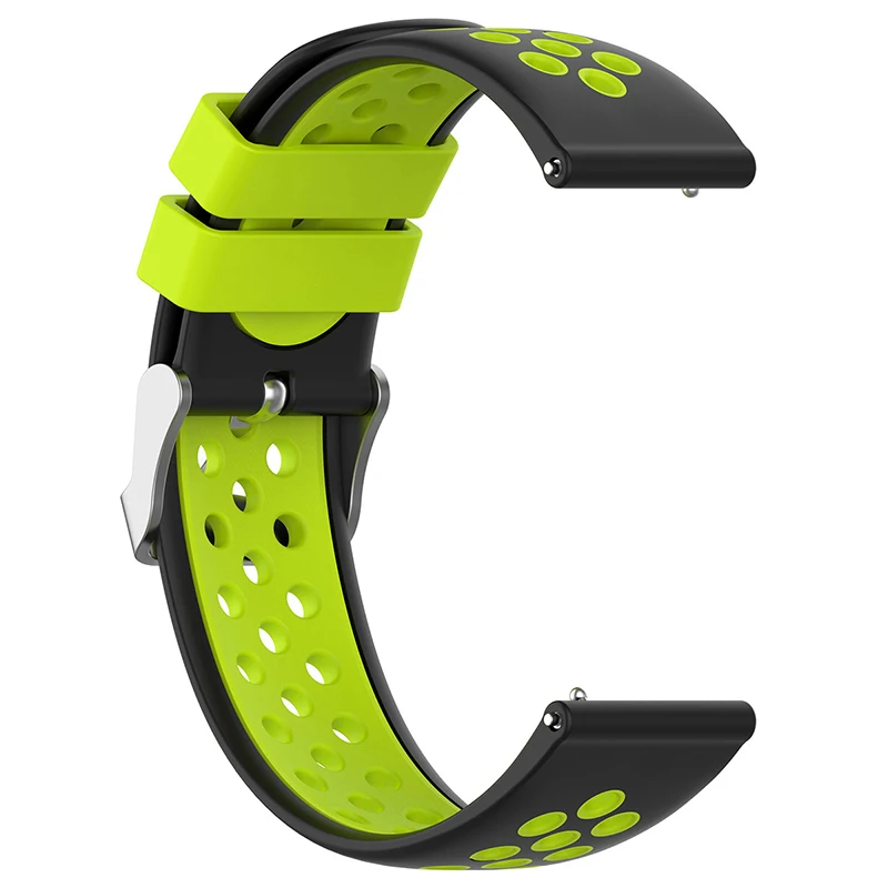 20MM 22MM Silicone Strap For Huawei Honor ES Smart Watch Band Breathable Wristband Sport Bracelet For Honor GS Pro Correa Straps