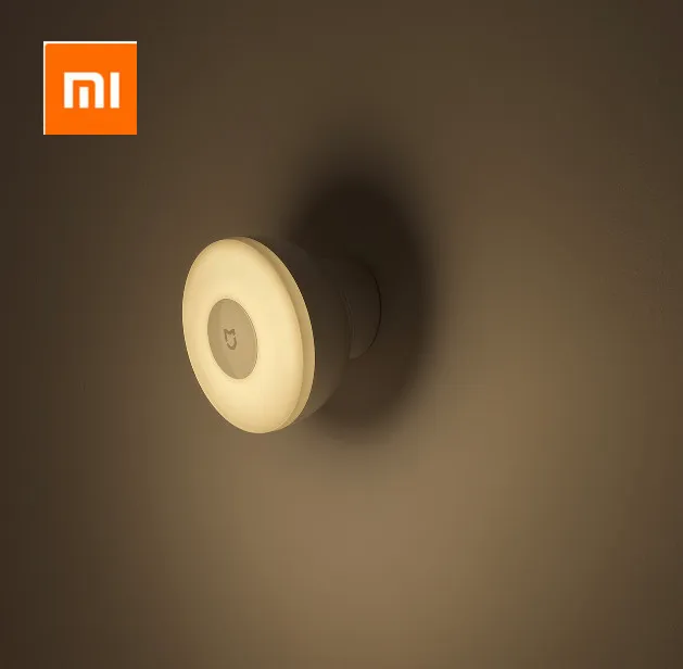 ใหม่ Original Xiaomi Mijia Night Light 2รุ่นปรับความสว่างสมาร์ทอินฟราเรด Body Sensor พร้อมฐานแม่เหล็ก