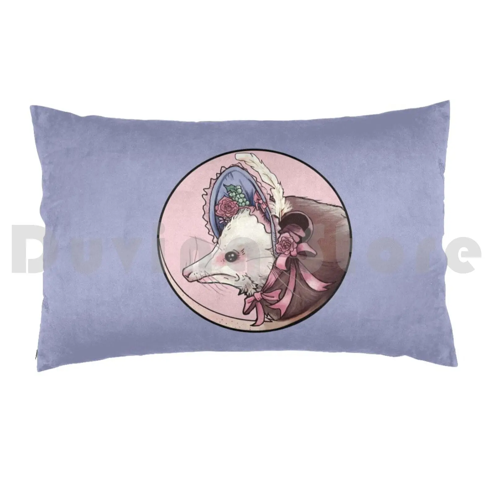 Trashy And Classy Pillow Case Printed 35x50 Animal Marsupial Trash Swamp Opossum Possum Lolita Gothic Lolita