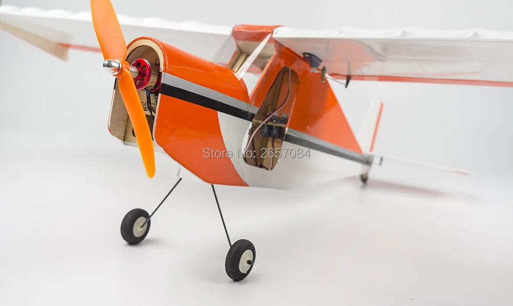 Balsawood RC Flugzeuge Modell Laser Cut Training Trainer T09 Aeromax 750mm Spannweite Balsa Baukasten Holzig keit Modell Holz Flugzeug – Detail 9