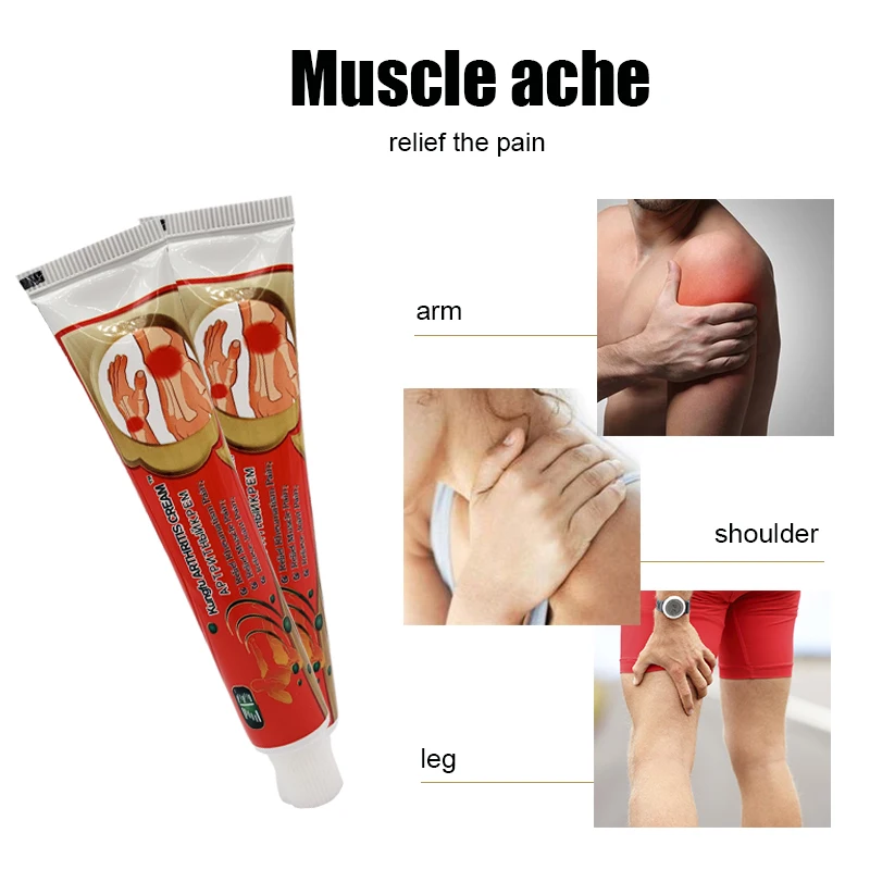 5 Bottles Kungfu Shaolin Analgesic Cream Relieve Muscle Sore Aches Joint Bone Back Neck Pain Relief Ointment Medical Plaster