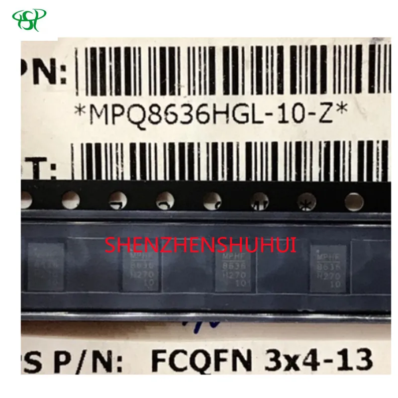 

5Pcs/Lot New Original Original MPQ8636HGL-10-Z MP8636H QFN13 power chip In Stock