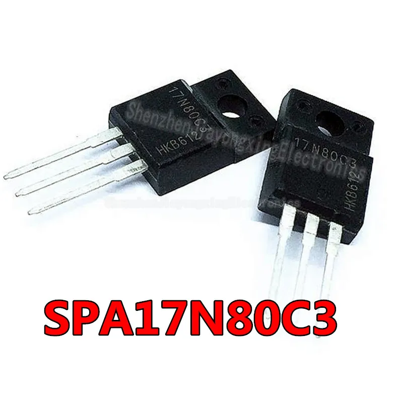 10PCS/LOT   SPA17N80C3 TO-220F 17N80C3 TO-220F 17N80 SPA17N80  800v 17A  New original spot hot sale