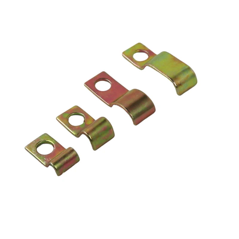 4mm/6mm Dia/Single Side/Double Fixture Oil Tube/Pipe/Hose Clamps PC-1206 For Centralized Lubrication System/CNC Machine Center