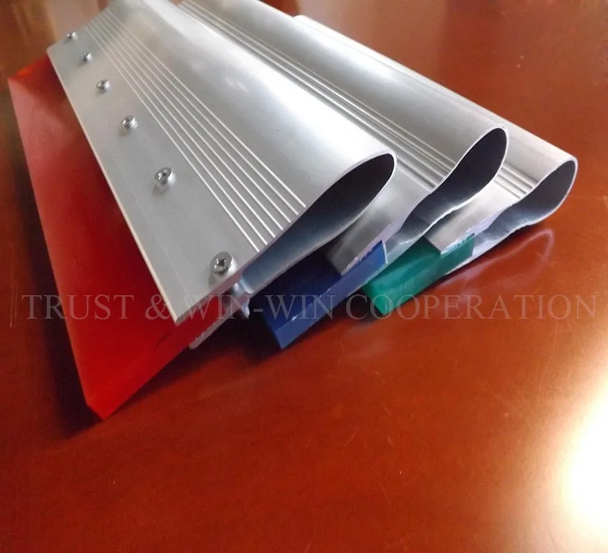 Screen Printing Aluminum Squeegee Holder, 50*9mm, 65 & 75Durometer, Free Shipping