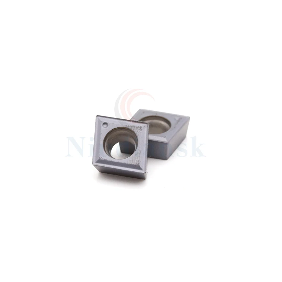 Lame de tour CNC en carbure cémenté CCMT09T304 NN LT10, insert de tournage de coupe, revêtement PVD de haute qualité, résistant à l'usure, 10 pièces