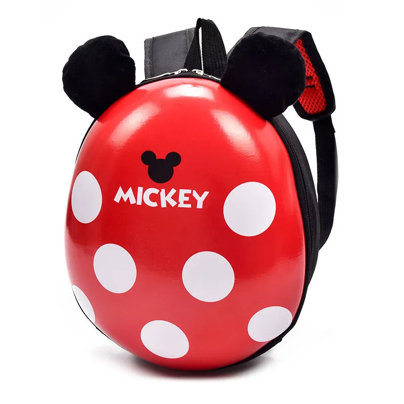 Children\'s Cartoon Hardshell Backpack Mickey Minnie Eggshell Kindergarten Boy and Girl Schoolbag Cute