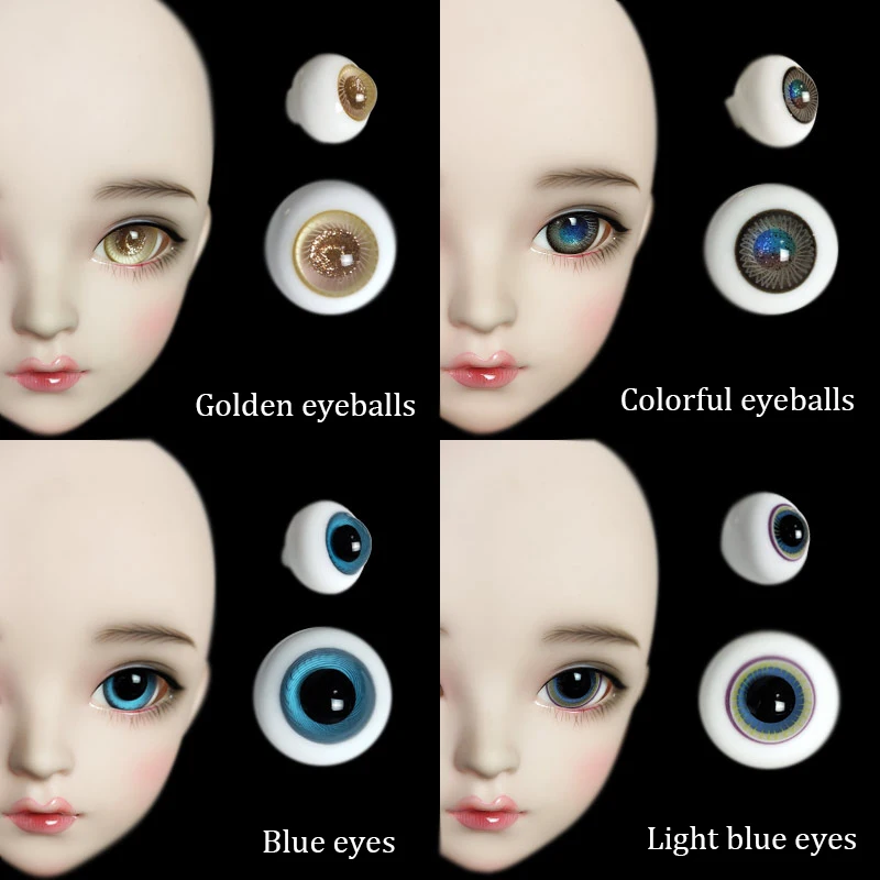 bjd 1/3  doll Glass eyeball lovely Glass eyeball Handmade doll Glass eyeball toy/doll accessories