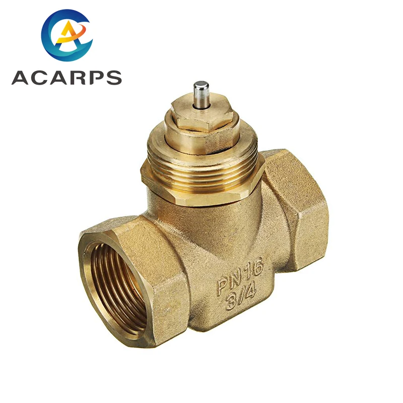 1/2" 3/4" 1" Two-Way Brass Electric Globe Valve Female Thread Electric Two-Way Valve Two-Wire System