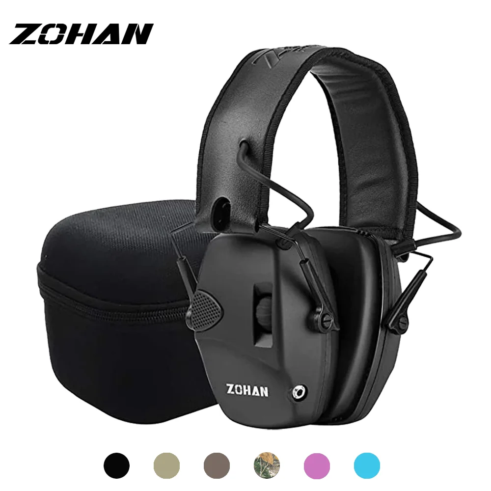 ZOHAN – protège-oreilles Anti-bruit pour prise de vue électronique, Protection auditive, Amplification du son, formation professionnelle