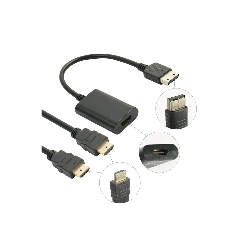 

Full digital HD format video and audio converter cable for sega Dreamcas DC game console