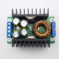 DC-DC Adjustable Power supply Module with LED Indicator CC CV Buck Converter Step-down 7-32V to 0.8-28V 12A 300W Module Board