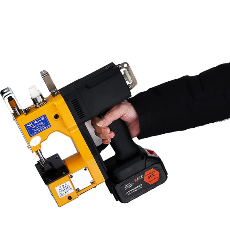 Imagem -04 - Flying Man Brand Small Integrated Carregamento Máquina de Costura Máquina de Selagem Bolsa de Tecido Gk9886