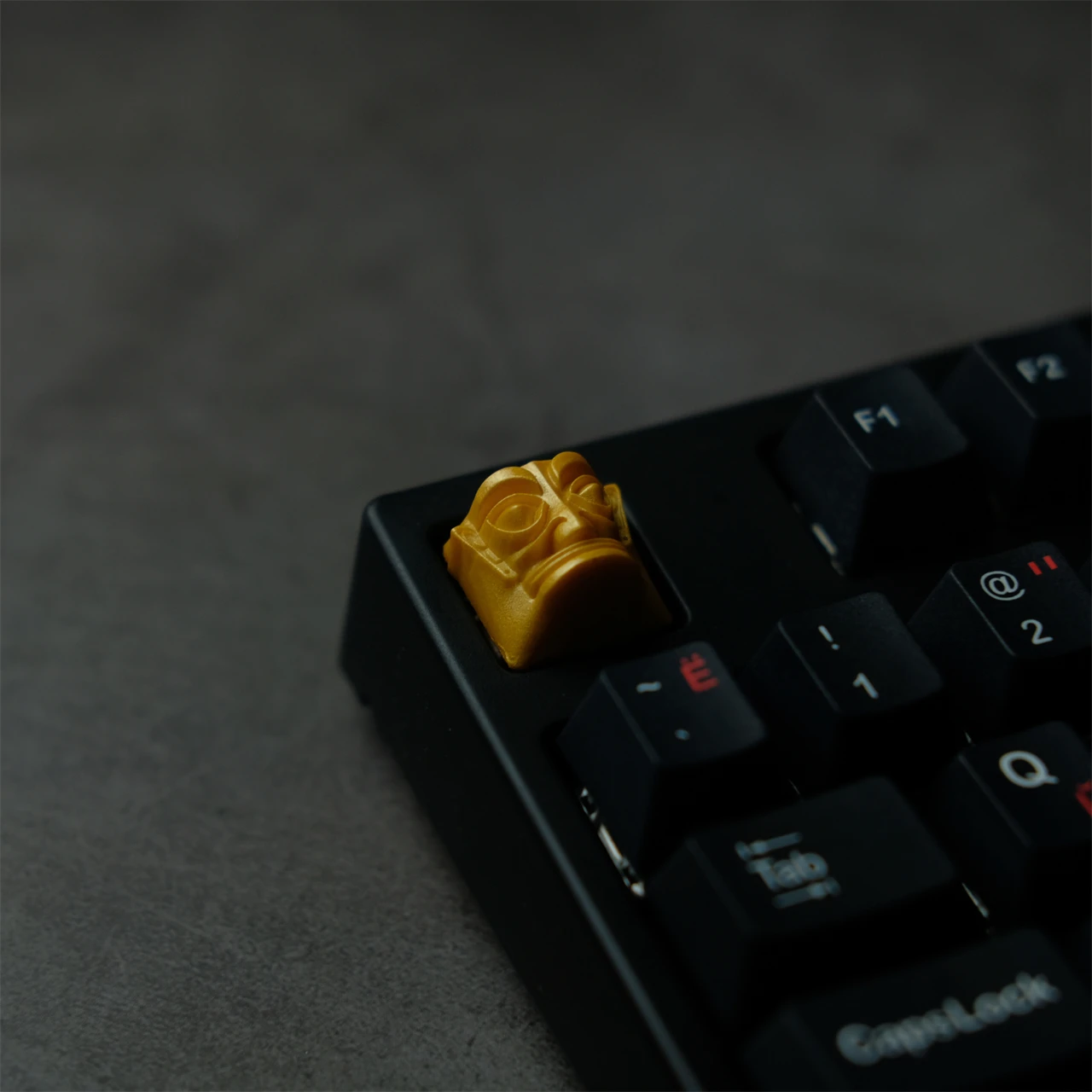 Custom Natural Resin Keycaps For Mechanical Keyboard Egyptian Pharaoh Key Cap Gaming Accessories Personalized Gift Keycap 1Pc