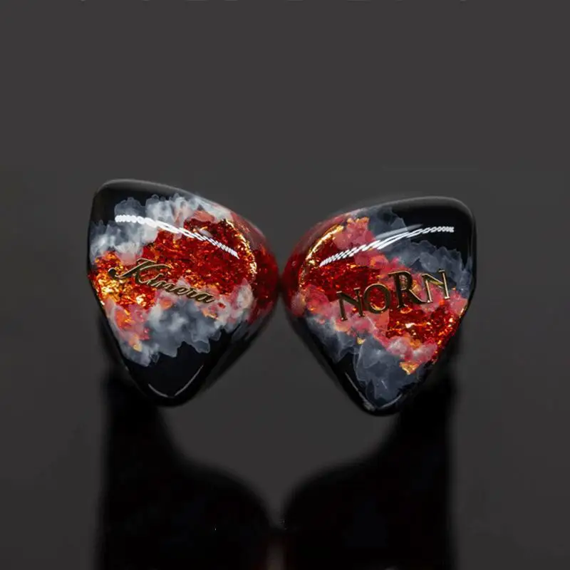 KINERA-auriculares internos NORN 4BA 1DD, audífonos híbridos de alta fidelidad para DJ Studio, audiófilos, músicos, con Cable desmontable de 2 pines 0,78