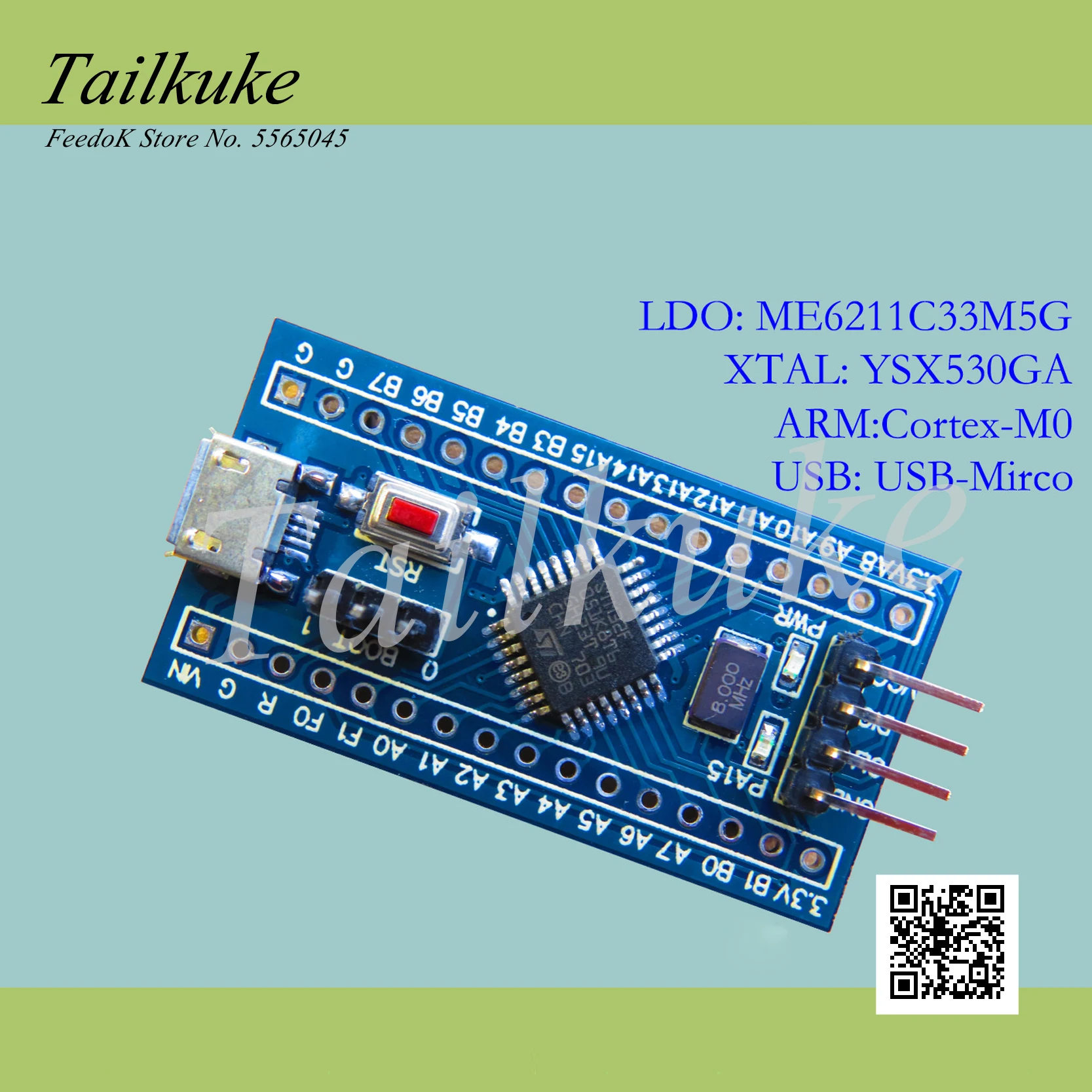 Stm32f051 Minimum System Stm32f051k8t6 Core Board Promotion F0 Development Board Cortex-M0