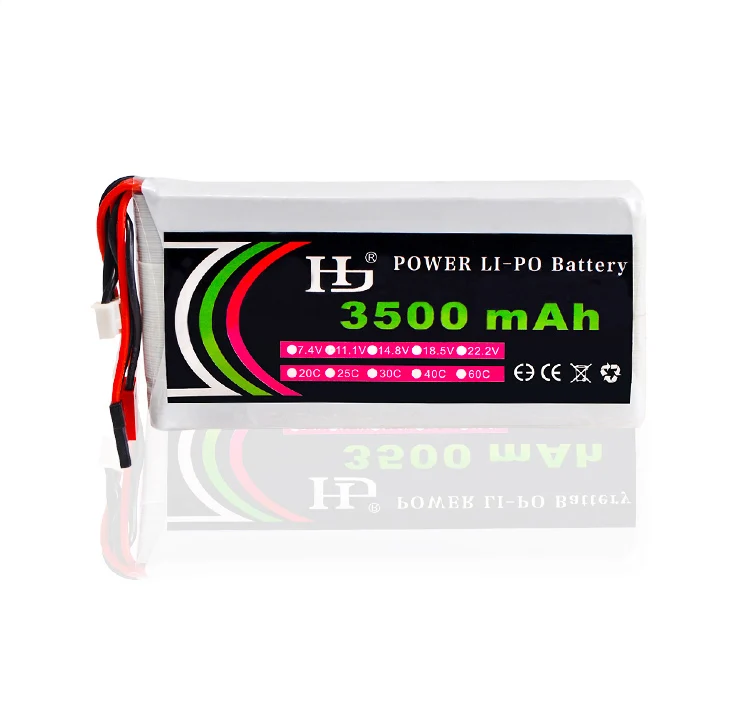 Flysky GT-3B GT-2 RC Transmitter Remote Controller GT3B GT2 battery 7.4v 3500Mah 8C 2S li-po Battery