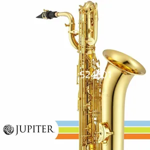 Jupiter JBS-1000 Saxophon Bariton und Plan Gold fehlte internationales Musikinstrument mit Accessoires Case 10 Hauptverkäufe Saxophon Bariton Jupiter - №2