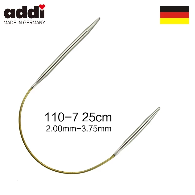 Addi 110-7-25cm Circular Knitting Needles For Socks/Sleeve