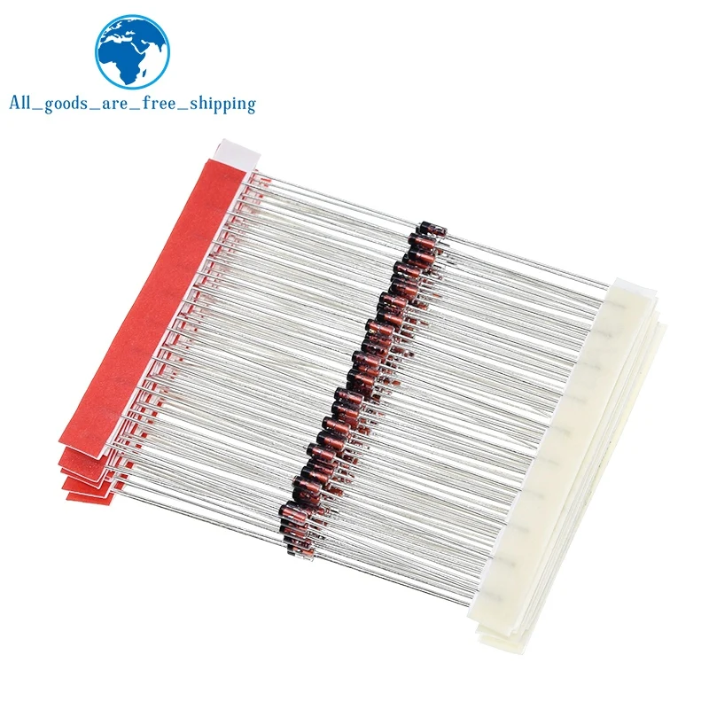 1/2 W 0,5 W Zenerdiode 3,3–30 V, 14 Werte x 10 Stück = 140 Stück, sortiertes Sortimentsset, neues elektronisches DIY-Set – Detail 4