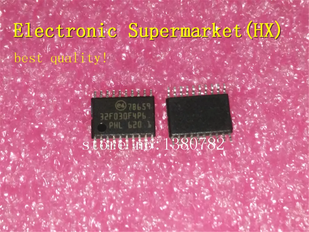 

Free Shipping 100pcs/lots STM32F030F4P6 STM32F030 TSSOP-20 New original IC In stock!