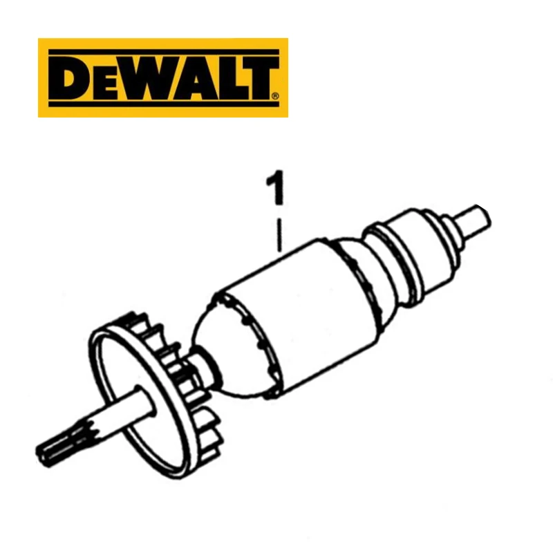 Dewalt Armature Rotor For DW341K 1006582-00 220-230V Power Tool Accessories Electric tools part